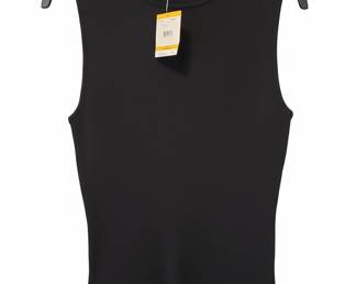 Anne Klein Sleeveless Mock Neck Top