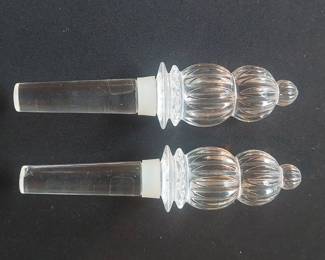 Mikasa Monterey Crystal Decanter Stoppers