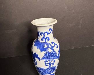 Chinese Blue and White Porcelain Vase