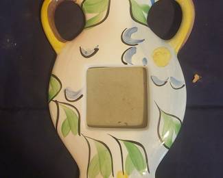 1997 HB-Group Ceramic Vase-Shaped Photo Frame