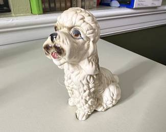 Lefton Poodle Figurine 9828