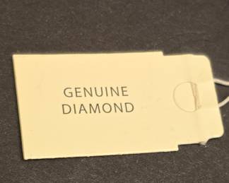 Macy's Sterling Silver and Diamond Accent Bracelet