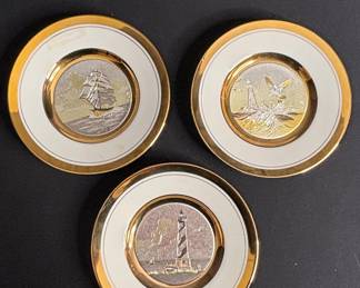 The Art of Chokin Miniature Collector Plates