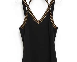 Cable & Gauge Studded Halter Top