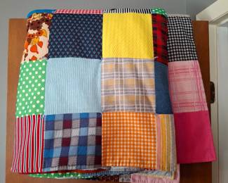 Another Patchwork Handmade Quilt!