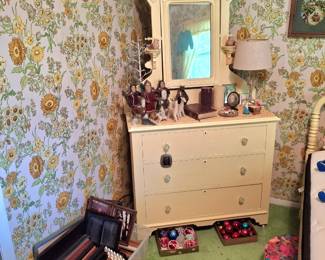 Antique Dresser and Lots of Picture Frames Here!