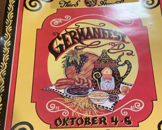 Germanfest Roberts Cove poster