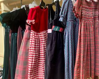 hand smocked girls dressy clothes