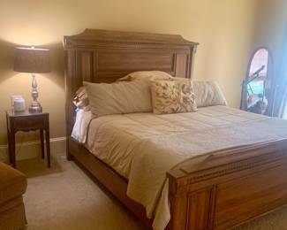 lovely king bed