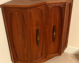 corner storage cabinet $130.00