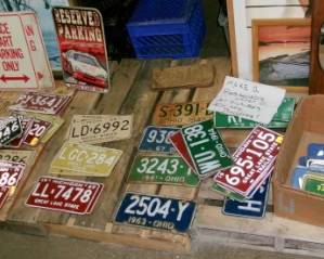 LICENSE PLATES