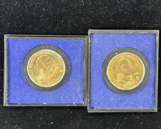 Lot #5 American Revolution Bicentennial Commemorative Medal Set Washington Adams 1970s