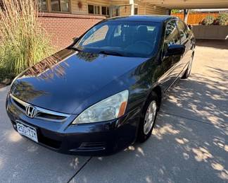 Lot #180 2006 Honda Accord 91k Miles I-VTEC 2.4 DOCH 4 Cylinder