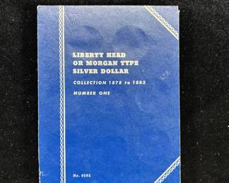 Lot #29 Morgan Silver Dollar Whitman Album No.9082 1878-1883 Collection Book #1