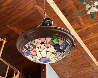 Stained Glass hanging light