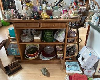 Easter items plus Rattan Bar (with two stools)