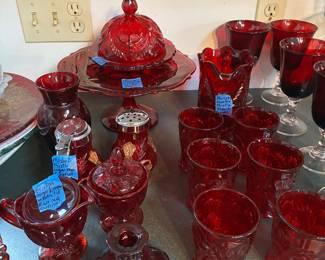 Mosser and Fenton Glassware