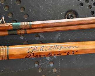 Phillipson Peerless 1963 bamboo 7 1/2' fly fishing rod