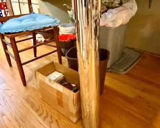 Chrome Pedestal Plinth