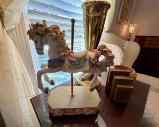 The San Francisco Music Box Company Carousel Horse