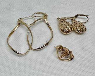 All 14K Gold Earrings