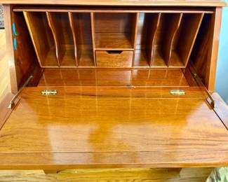 MidCentury Modern DropFront Secretary Desk