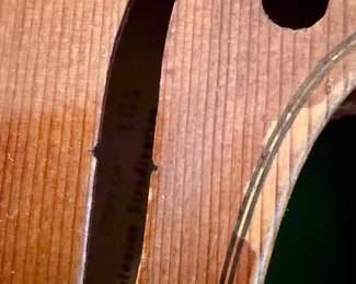 German Trade Violin, Stradivarius