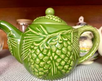 Shawnee Pottery Pine Cone Teapot