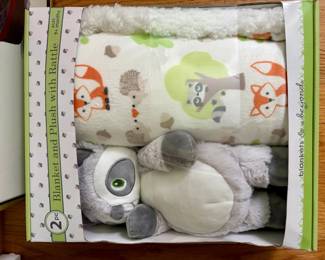Blankets Beyond Piece Woodland Blanket and Rattle Set