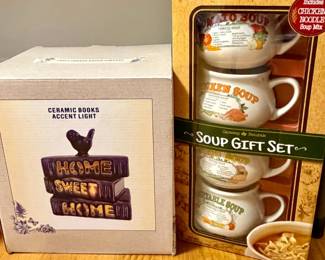 Caraway Naturals Recipe Soup Gift Set with Chicken Noodle Soup Mix