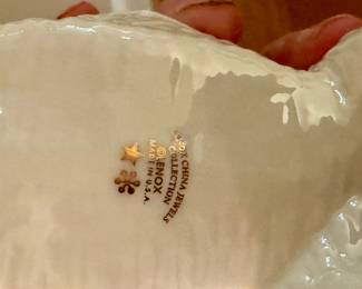 Lenox China Jewels Collection Santas Visit Figurine