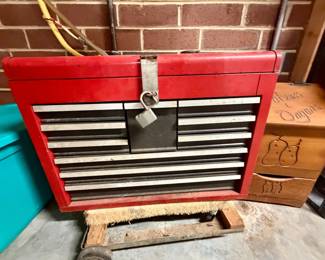 Vintage Waterloo Professional WI Drawer Tool Chest