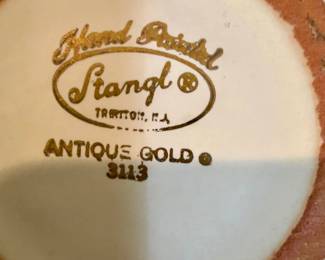 Stangl Pottery Antique Gold