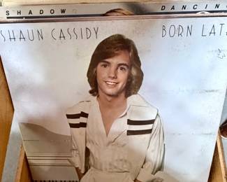 Shaun Cassidy Born Late Vinyl LP