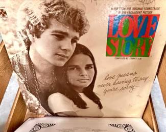 Love Story Original Soundtrack Vinyl Record Paramount PAS