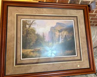 Albert Bierstadt Among the Sierra Nevada, California Print