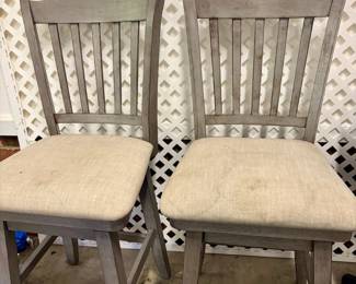 Granby Antique Gray Counter Height Chairs