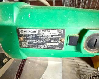 Hitachi CFA inch Miter Saw