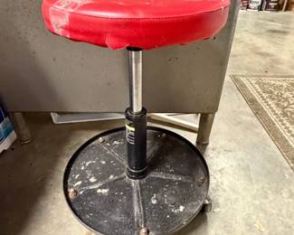 Rolling Garage Creeper Stool