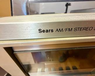 Sears . AM or FM Stereo System with Cassette Recorder