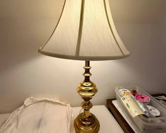 Stiffel Polished Brass Table Lamp