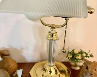 Vintage Bankers Style Desk Lamp