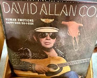 David Allan Coe Human Emotions Vinyl LP