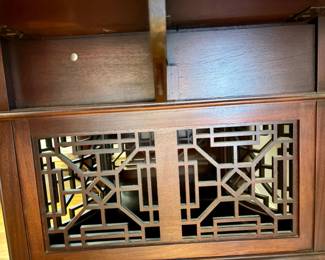 Chinese Fretwork Cabinet