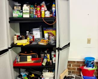 Suncast Resin Garage Storage Cabinet