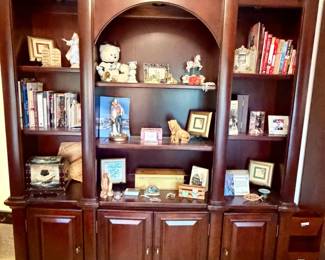 Hooker Furniture Piece Arched Bookcase Wall Unit