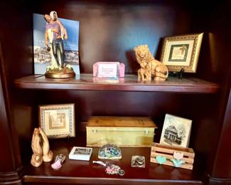 Assorted Religious and Decorative Collectibles Collection