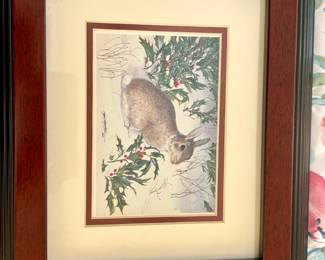 Terry Isaac Winter Rabbit Print