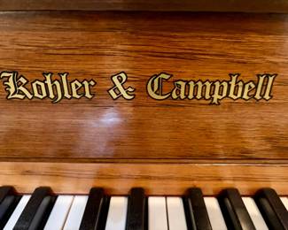 Kohler Campbell Upright Piano