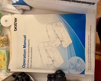 Brother Embroidery and Sewing Machine Operation Manual